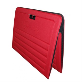 Tapis de gymnastique pliable rouge