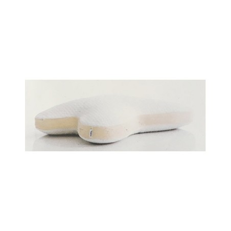 TEMPUR Taie D'Oreiller Jersey Avec Fermeture Éclair - Blanche Pour Oreiller Symphony