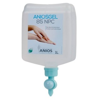 Aniosgel 85 NPC gel hydroalcoolique 1L Airless en flacon poche