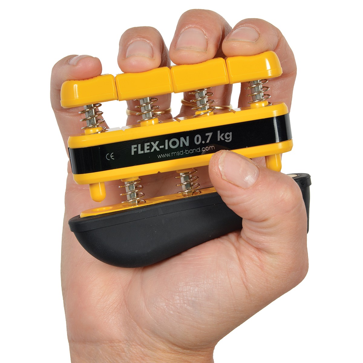 Gripmaster Exerciteur Mains Et Doigts - Tension Extra Légère Jaune, Neuf