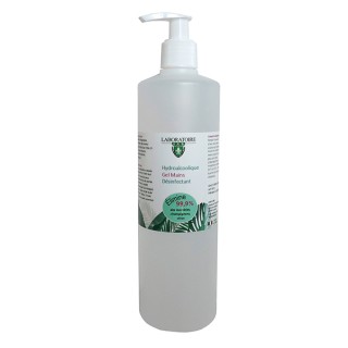 Gel Hydroalcoolique sans rinçage 500mL avec pompe