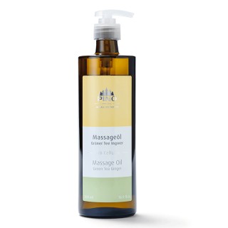 Huile de massage AROMA Thé Vert/Gingembre