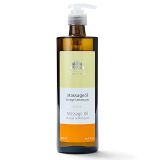 Huile de massage AROMA Orange et Citronnelle