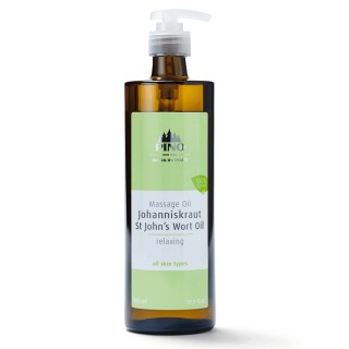 Huile de massage NATURE au millepertuis