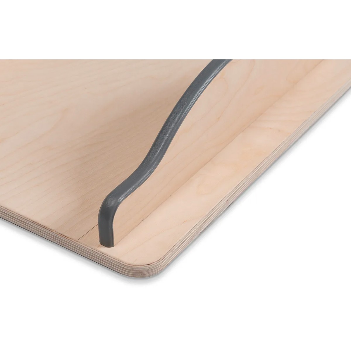 Planche d'équilibre professionnelle en bois, bureau debout en bois à