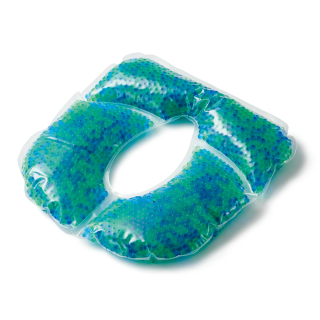 Coussin en gel bleu vert garni de perles EDITION LIMITÉE