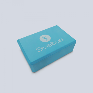 Yoga brick mousse bleu