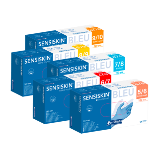 Gant d'examen en nitrile sans poudre 240mm - SENSISKIN