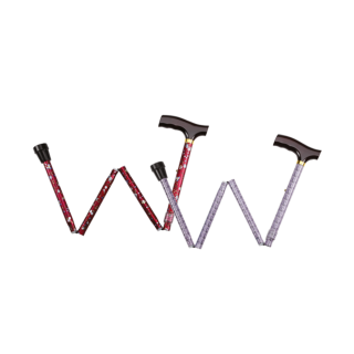 Canne réglable et pliante en aluminium