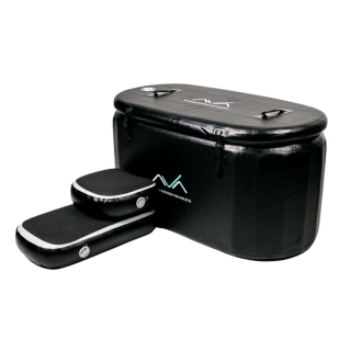 Baignoire ovale de cryothérapie – Bain froid gonflable 360 L