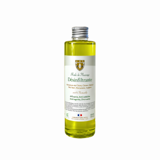 Huile Verte – Huile sèche de massage amincissante et drainante