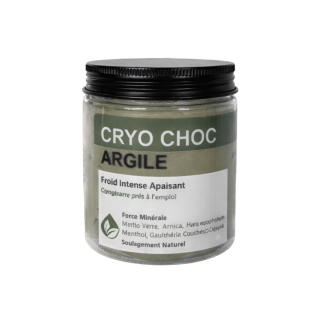 Cataplasme Argile Cryo Choc froid intense
