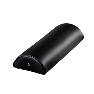 Coussin demi-cylindrique noir – Coussin de positionnement pour kinésithérapie
